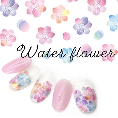 Nail Art Water Decals Stickers Transfers Spring Summer Pastel Etsy Uk