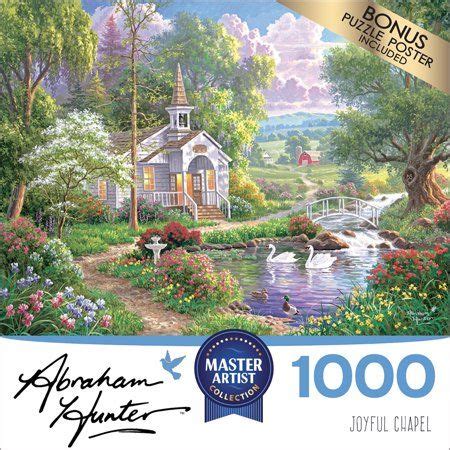 Cra Z Art Abraham Hunter 1000 Piece Jigsaw Puzzle Joyful Chapel