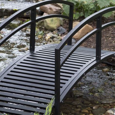 Metal Garden Bridges - Garden Design Ideas