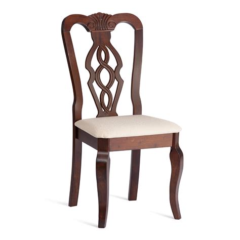 Стул - Афродита/ Aphrodite дерево гевея, 46х54х99см, Cappuchino , ткань ...