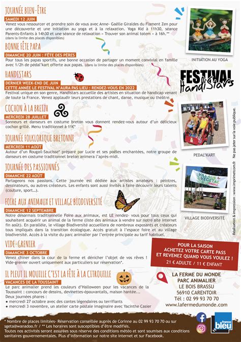 Flyer FDM Festivités 2021 148x210v5 verso 1 La Ferme du Monde