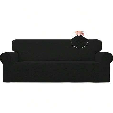 Stretch Sofa Slipcover 1 Piece Sofa Cover Furniture Protector Couch Soft With Elastic Bottom For