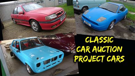 Classic Project Cars at WB and Sons October Auction inc SRi s Citroën