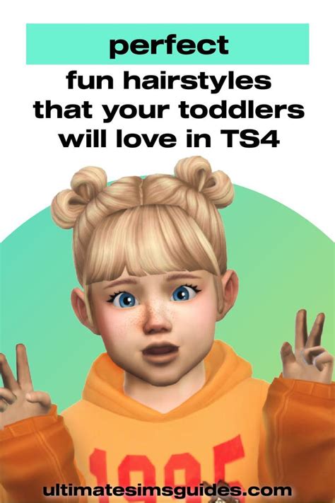 25 Cute And Stylish Sims 4 Toddler Hair Cc For Your Game