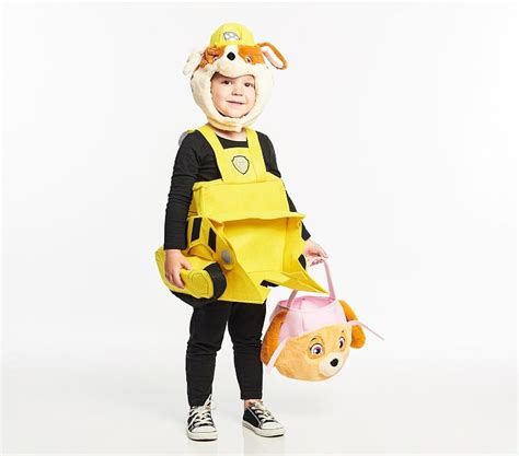 Kids Paw Patrol Rubble Halloween Costume Pottery Barn Kids Costumes