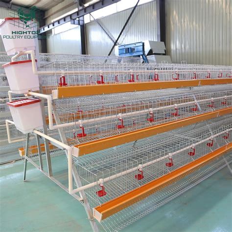 Free Design Kenya Farm 3 Tiers 4 Tiers Poultry Layer Chicken Cage For