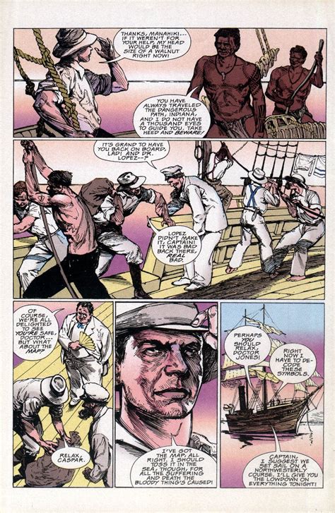 Read Online Indiana Jones And The Shrine Of The Sea Devil Comic Issue