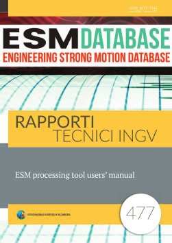 Esm Processing Tool Users Manual