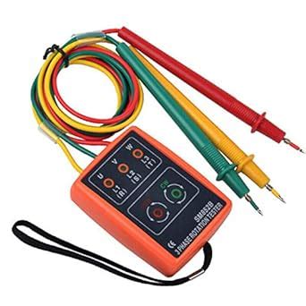 3NH 1X New 3 Phase Sequence Rotation Tester Indicator Detector Meter