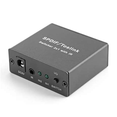 ALLOYSEED HD Digital Optical Audio Switch SPDIF/TOSLINK Optical Audio ...