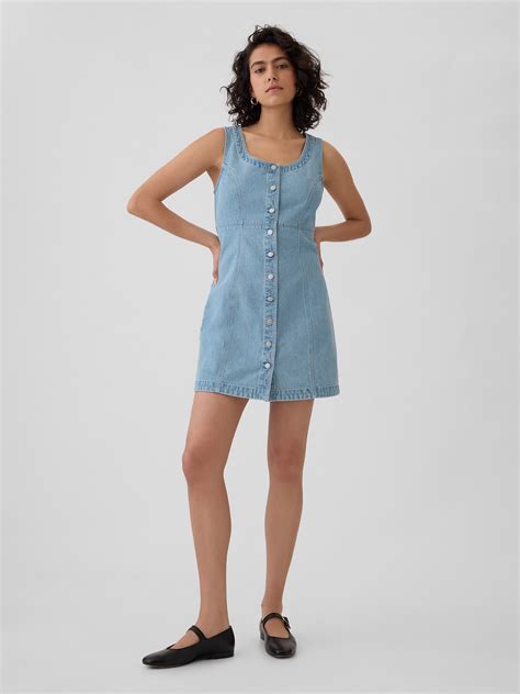 Gapheritage Denim Mini Dress Gap