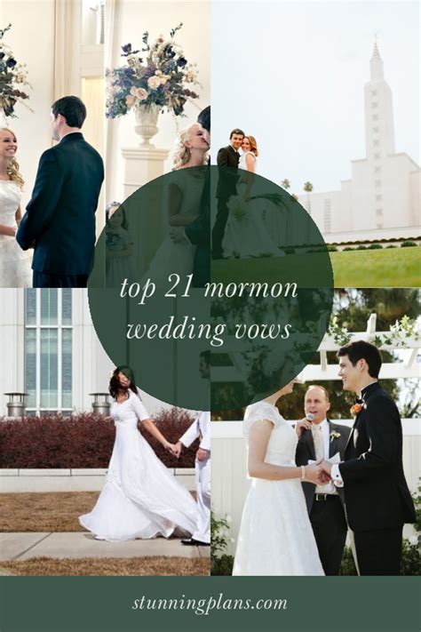 Top 21 Mormon Wedding Vows - Home, Family, Style and Art Ideas