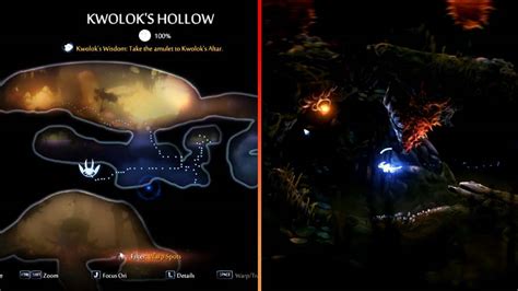 Kwolok S Hollow 100 Map Completion Walkthrough Ori And The Will Of