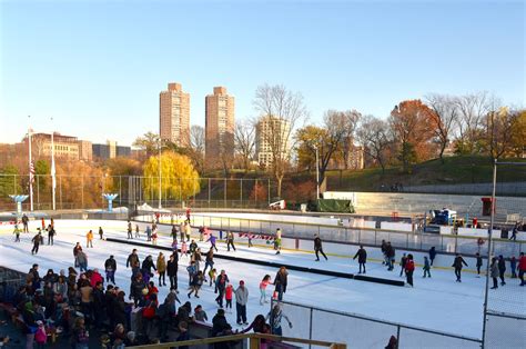 Ice Skating in Central Park