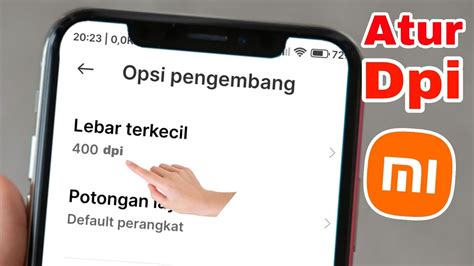 Cara Atur Dpi Di Hp Merk Xiaomi Agar Hp Licin YouTube