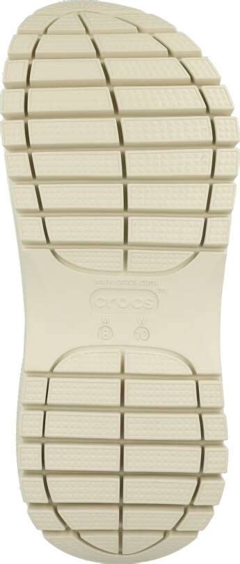 Crocs Classic Mega Crush Sandalen Slides Dames Bone Maat 41 42