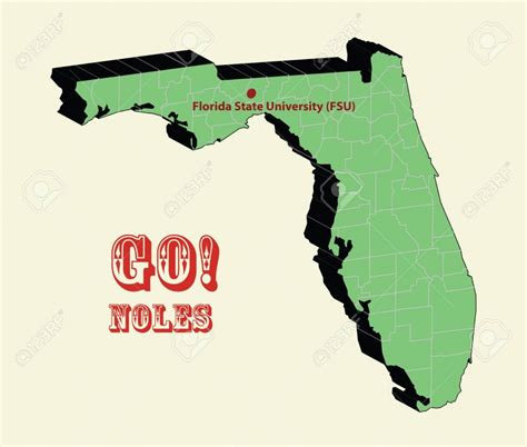 Florida State University Map - Printable Maps