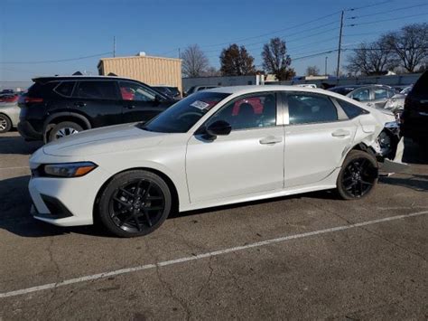 2023 Honda Civic Sport For Sale Oh Dayton Fri Jan 19 2024 Used And Repairable Salvage