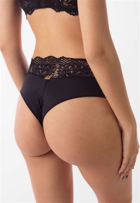 Calcinha Simony Lingerie Fio Cós De Renda Microfibra