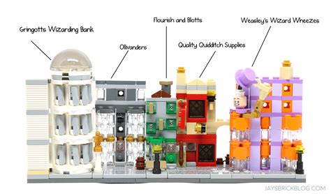 Review: LEGO 40289 Diagon Alley (2018 gift with purchase set) - Jay's ...