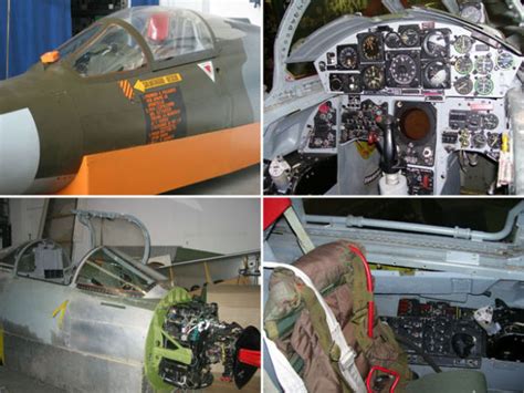 For Sale: Restored F-104 Starfighter Cockpit With “Full Instrumentation, Seat, Radar”