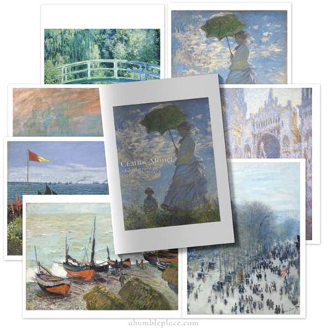 Monet Picture Study Aid And Art Prints A Humble Place