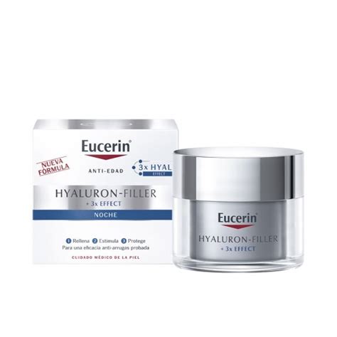 Eucerin Hyaluron Filler 3x Effect Crema Noche 50 Ml Parafarmacia