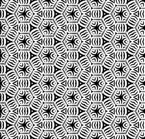 Premium Vector Black And White Seamless Abstract Pattern Background