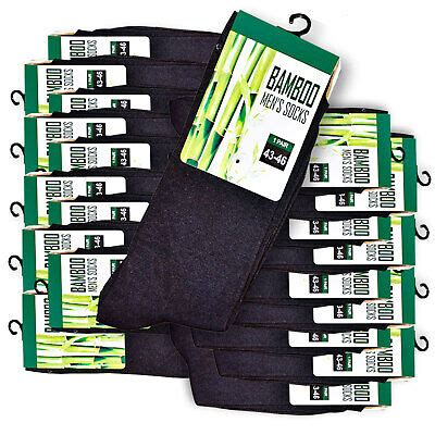 20 Paar Premium Bambus Socken Taille 43 46 200 Aiguilles Chaussettes