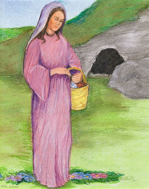 Jesus Appears to Mary Magdalene scene #1 • Teaching methods for ...