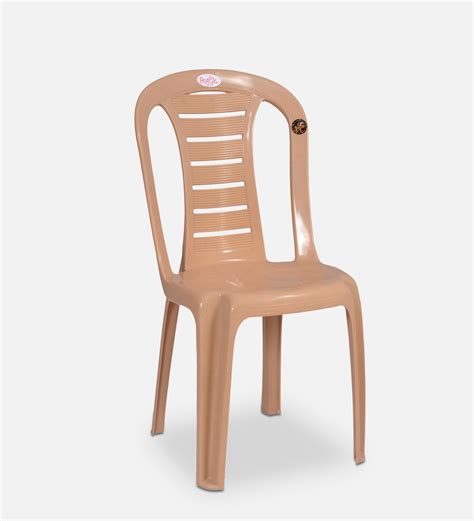 Buy Leo Plastic Chair In Beige Colour Set Of At Off By Petals