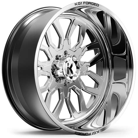 Kg1 Forged Kc002 Revo 22x12 Gloss Black Machined Rev Wheels And Rims