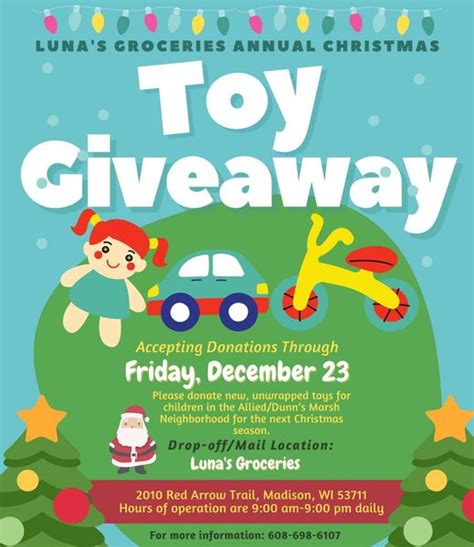 Luna’s Groceries Annual Christmas Toy Giveaway celebrates 3rd year | Madison365