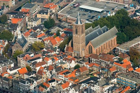 HollandLuchtfoto Schiedam Luchtfoto Centrum Met De Janskerk