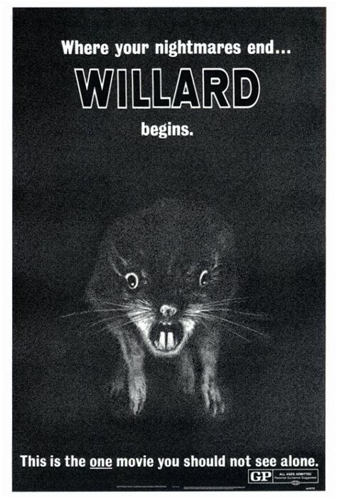 Willard Movie Poster Print (27 x 40) - Item # MOVEF7184 | Willard movie ...