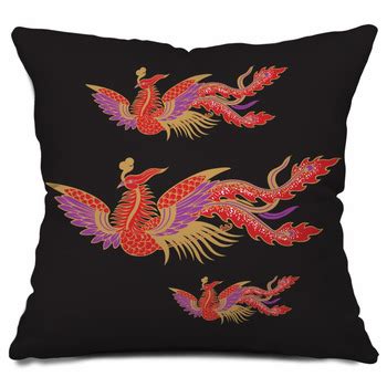 Phoenix Throw Pillows Shams Pillow Cases