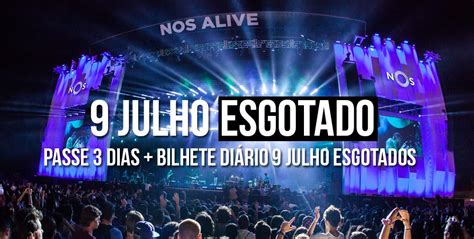 Nos Alive Passes E Bilhetes Di Rios Para O Primeiro Dia Esgotados Wav