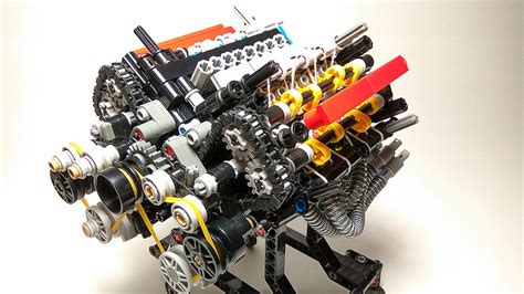 Lego Technic — V8 32 Valve 4 Strokes Engine I