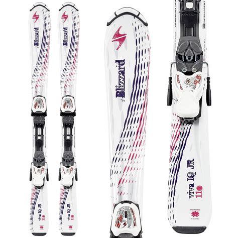 Blizzard Viva Jr Skis IQ 7 Bindings Girl S 2015 Evo