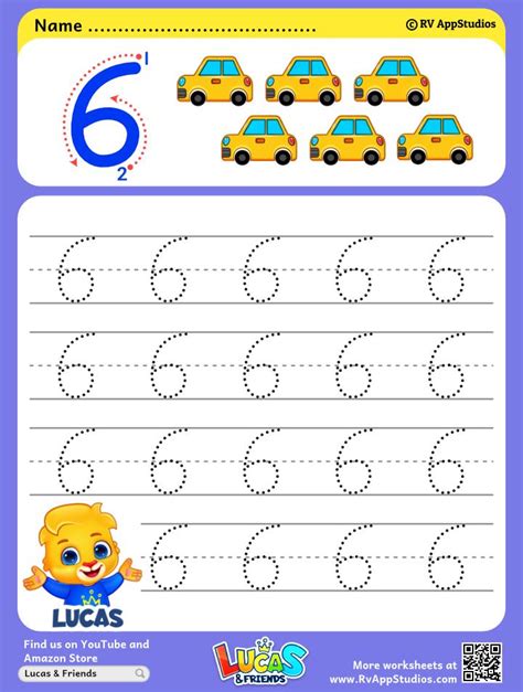 Fresh 14 Number 6 Tracing Worksheet Martin Lindelof