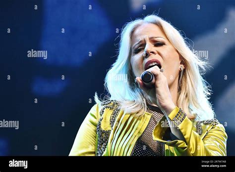 Rio de Janeiro, Brazil, June 3, 2023. Singer Paula Toller, during her ...