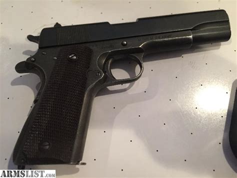 Armslist For Sale Ithaca Colt 1911 45 Army Issue Pistol