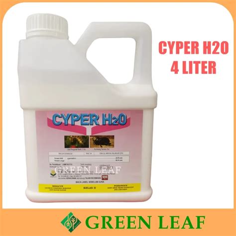 Cyper H L Cypermethrin Racun Serangga Ulat Pengorek Buah Kumbang