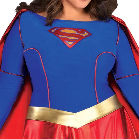 Adult Supergirl Costume Plus Size Superman Party City