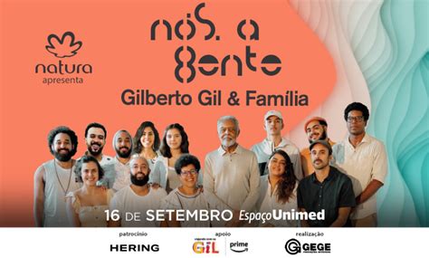 Gilberto Gil E Fam Lia Em Grande Show No Espa O Unimed