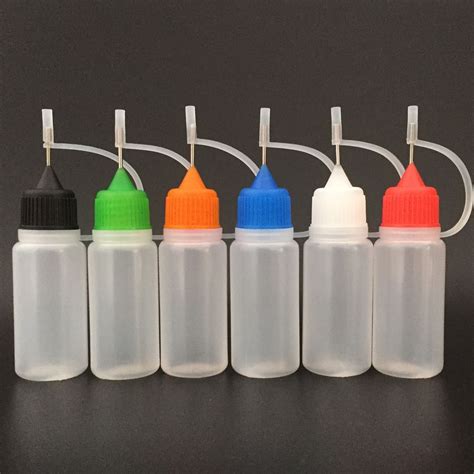 10ml 30ml 50ml LDPE Empty Plastic Squeezable Liquid Dropper Filling