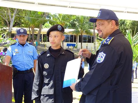 graduación curso básico policial 23 Policía Nacional de Nicaragua