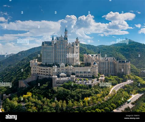 Dalian Castle Hotel Stock Photo - Alamy