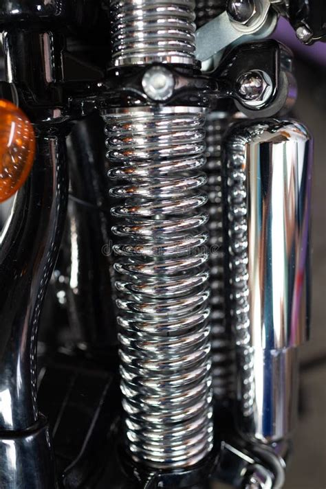 Metallic Chrome Custom Hydraulic Shock Absorber Or Rear Suspension