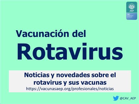 Vacunaci N De Los Lactantes Frente Al Rotavirus Aspectos Pr Cticos